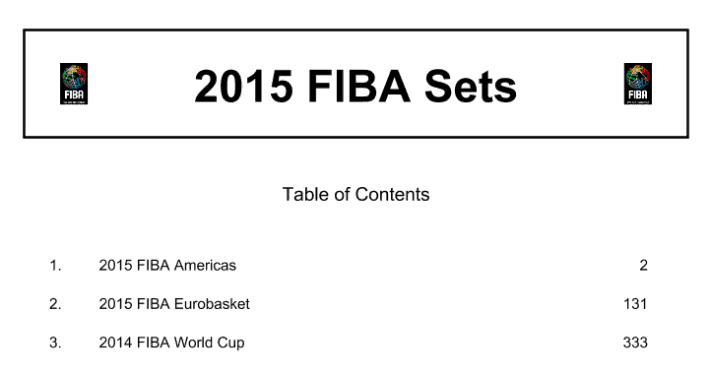 FIBA – The Basketball Playbook