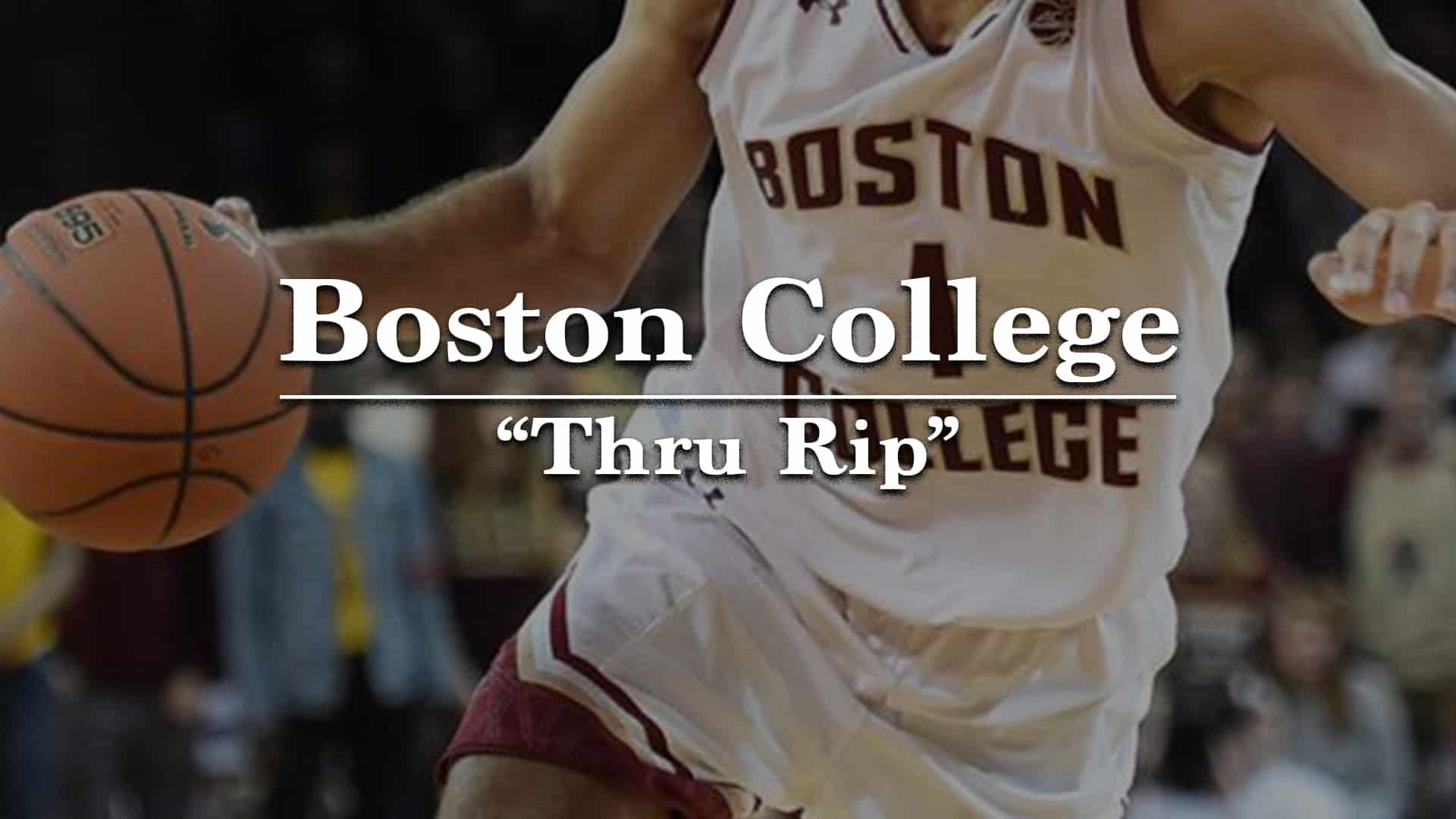 Boston College “Thru Rip” Lob Set