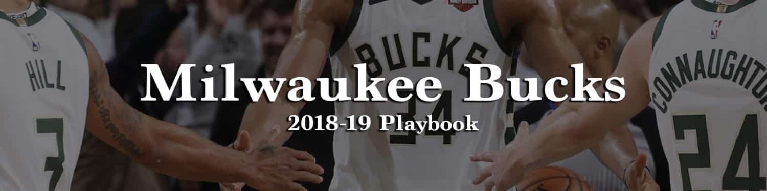 Milwaukee Bucks 2018-19 Playbook