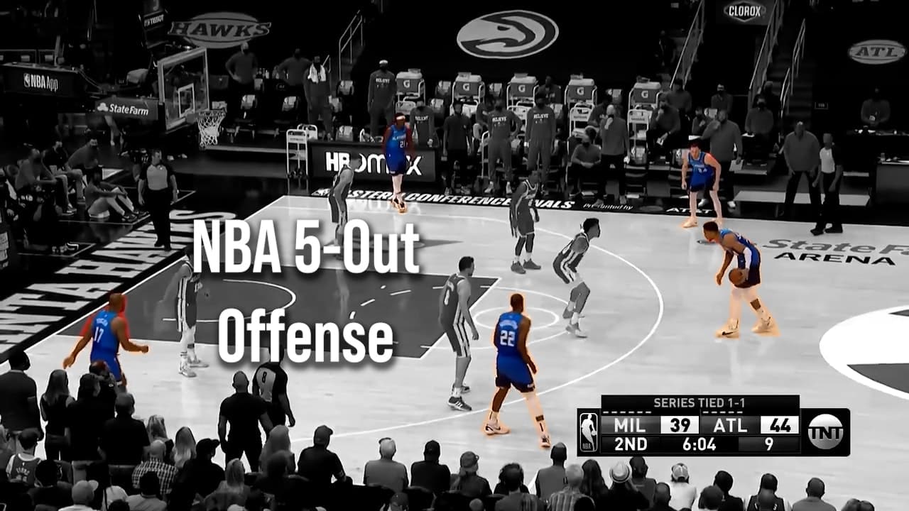 NBA 5-Out Offense: Wide Dribble