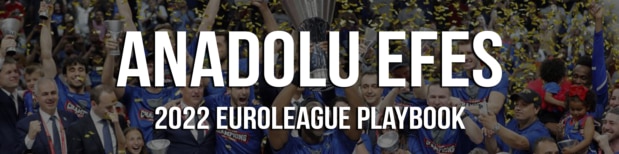 Anadolu Efes 2022 EuroLeague Champions Playbook